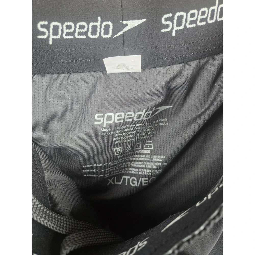 Speedo Men's Hydro Tech‎ Volley Swim Shorts Black Size XL 7